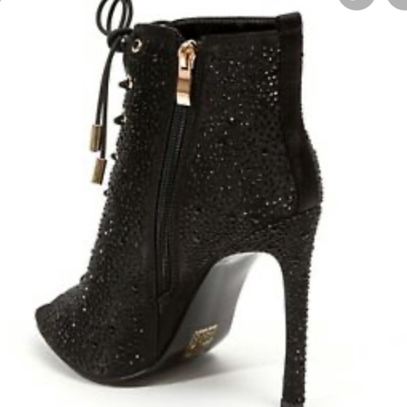 Shakira By Lady Couture High Heel Open Toe Rhinest - Picture 9 of 10